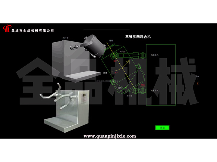 摇摆式(三维)混合机